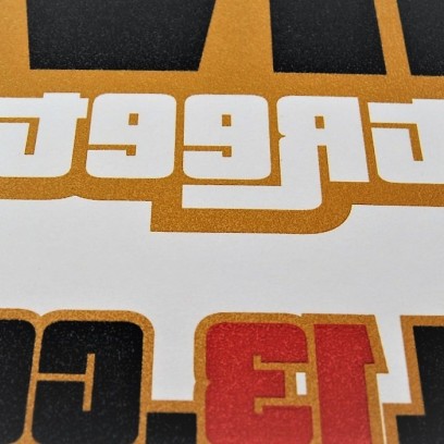 Three colors Transferdruck 