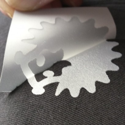 Printing on REFLEX foil.